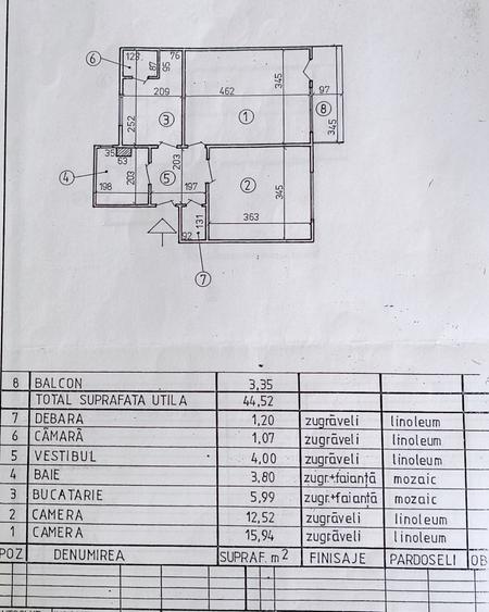 Eroii Revolutiei Viilor metrou apartament 2 camere decomandat
