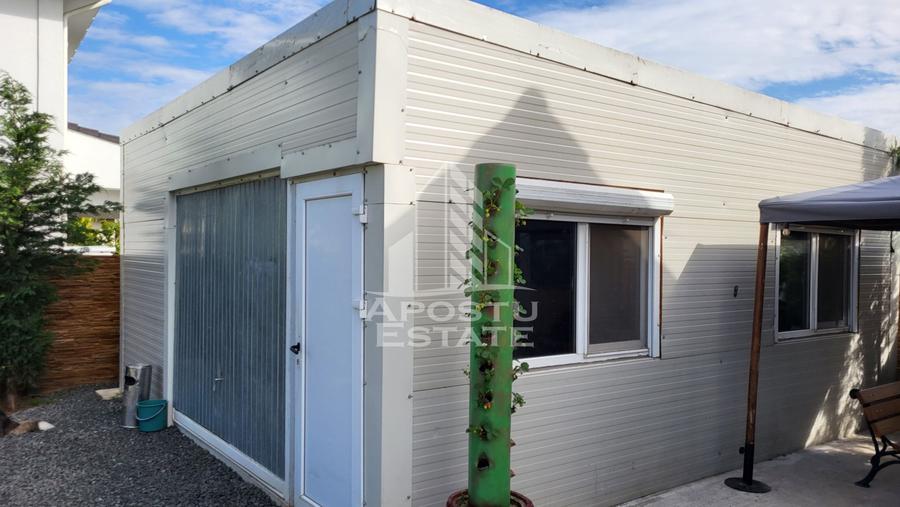 Casa individuala,teren de 726 mp+proiect aprobat pt duplex,Dumbravita