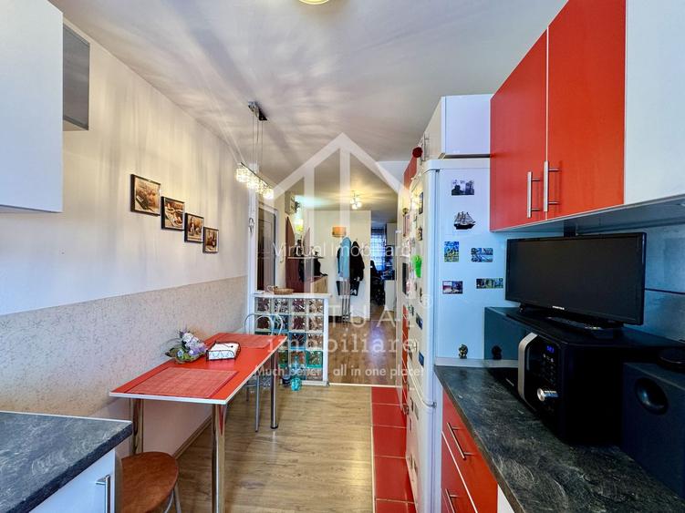 Apartament cu 3 camere, decomandat, 55mp utili+2 balcoane, Cisnadie - 9