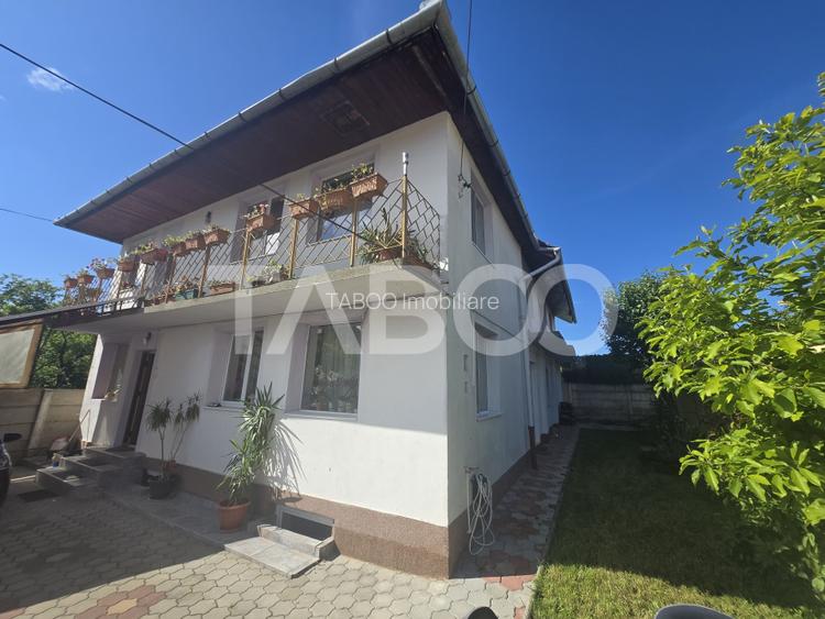 Casa de vanzare 260mpu 7 camere curte 113mp zona Trei Stejari Sibiu - 2