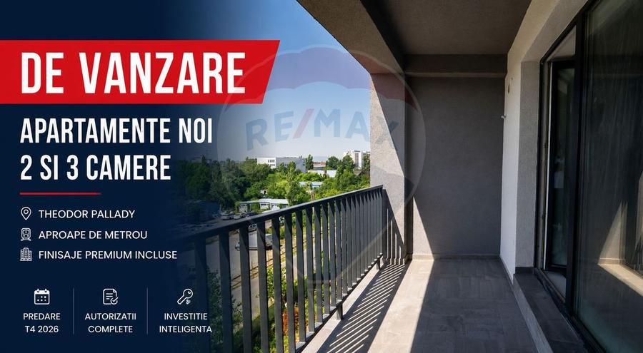Vânzare Apartamente noi Pallady - Lângă metrou - Predare 2026