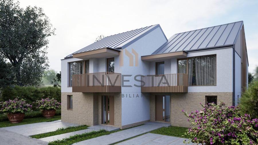 Casa premium cu 280 mp teren, Ansamblu Rezidential Nou, Popesti, Cluj