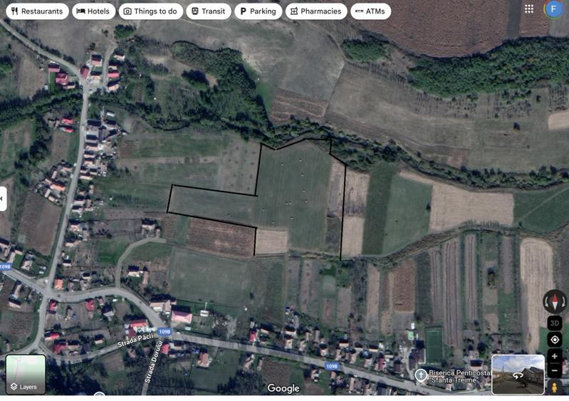 Oportunitate investitie! Teren intravilan 2,26 ha, Fundatura, Iclod