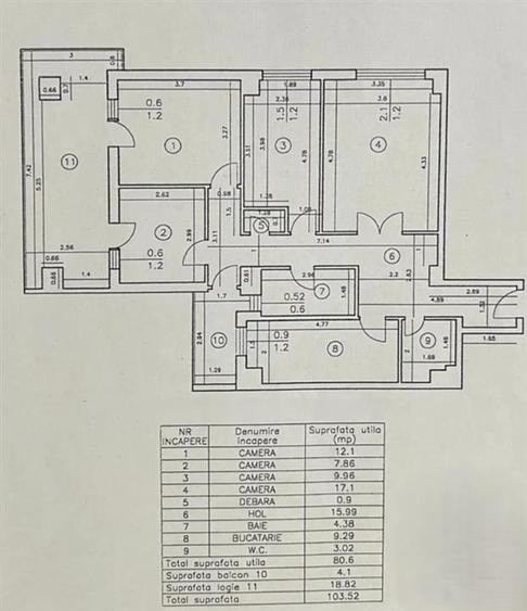 Apartament 4 camere Centru Civic - Ultracentral