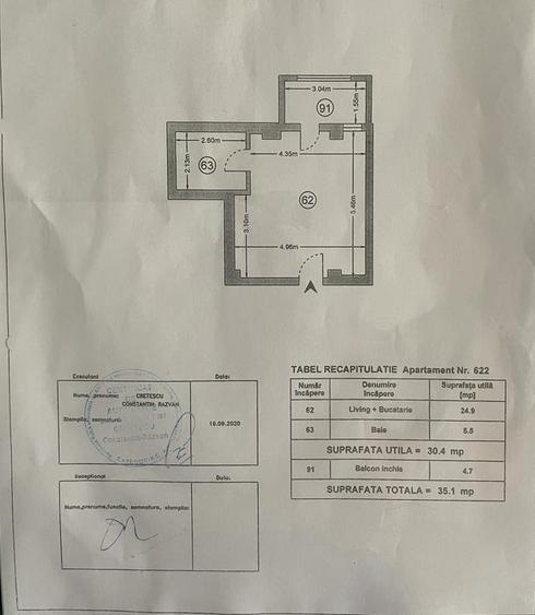 GARSONIERA MILITARI RESIDENCE STR. ILIE PETRE 84, 35MP, ET6/8, PARCARE, CHIRIAS