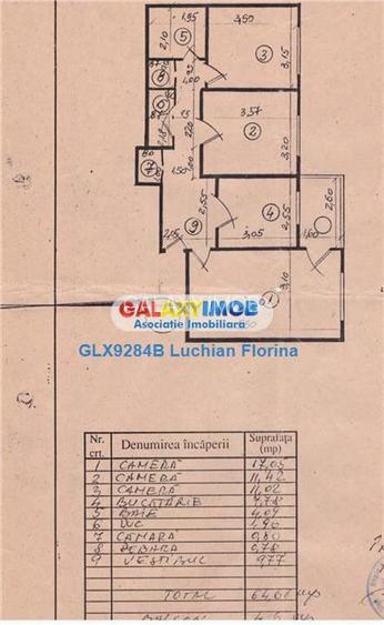 Apartament 3 camere, an 1984, et.3, bloc reabilitat I Fizicienilor - 7