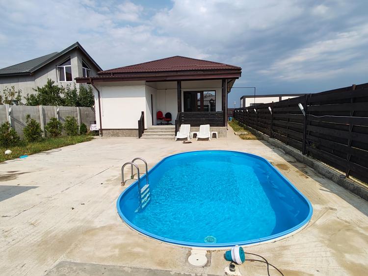 FARA COMISIOANE casa eleganta cu 3 camere 2 bai piscina P+M placa la cheie