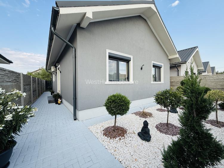 Duplex 3 camere, mobilat modern in Sanmihaiu Roman