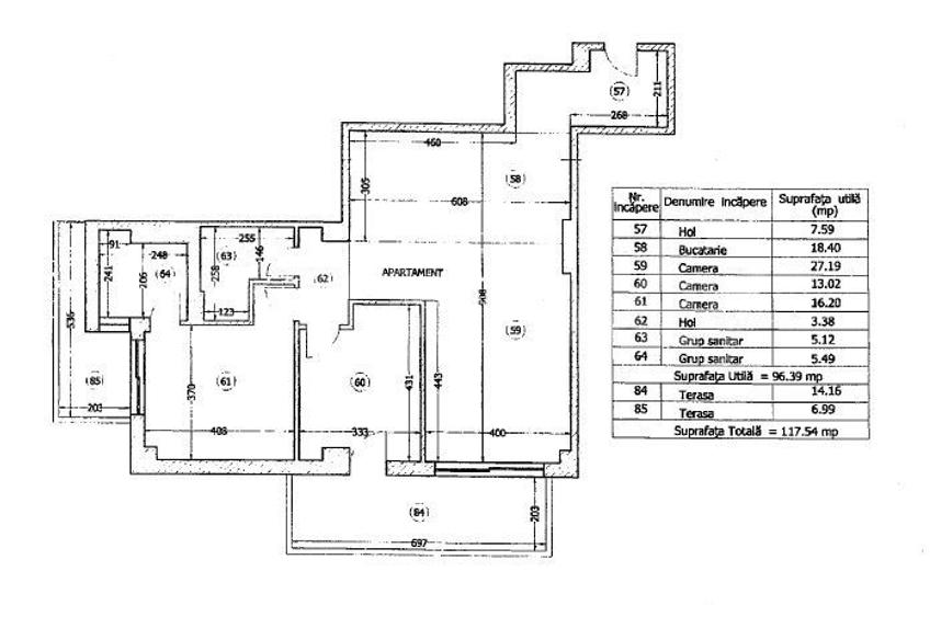 Apartament elegant cu 3 camere in complex cu piscina - 1