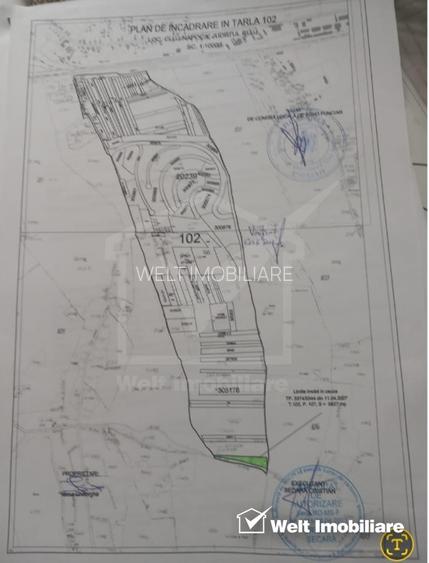 Teren intravilan arabil 5827mp, zona cimitir Mos Ion Roata - Sopor - 2