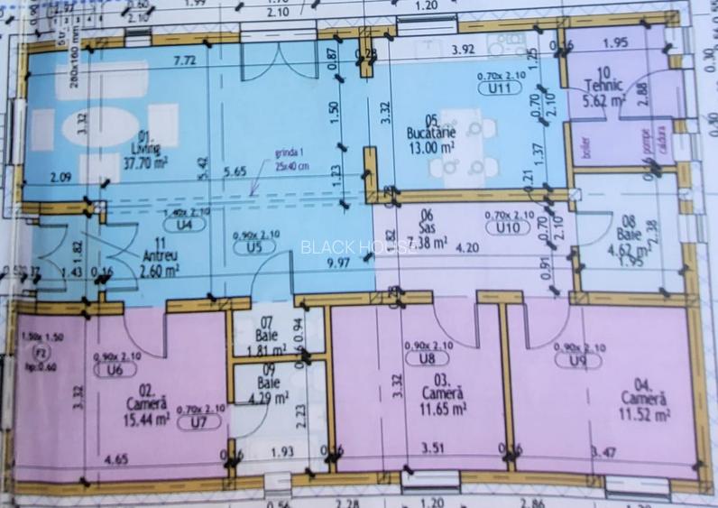 Casa Individuala, 115 mp utili, 600 teren, Chinteni. - 5