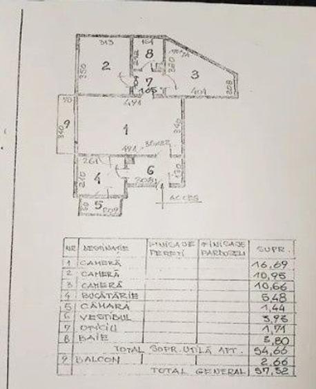 Apartament 3 camere-Bd. Corneliu Coposu-centrală proprie-parcare