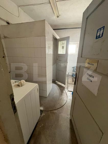 Spațiu comercial / industrial de închiriat 400 mp – curent 380V, parcare