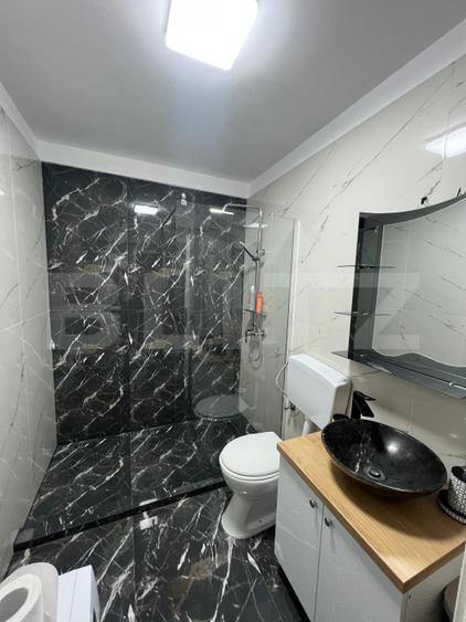 Apartament modern cu terasă de 15 m2 și priveliște panoramică – 58 m2, etaj 3
