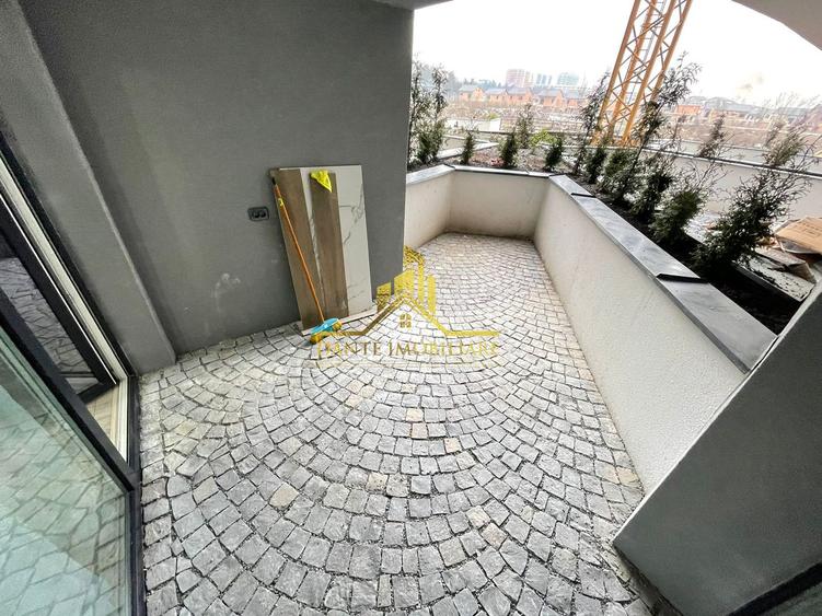 2 camere, mobilat lux, parcare,terasa, Gheorgheni, zona Grand Park