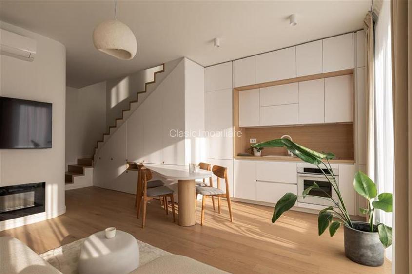 Inchiriere apartament pe 2 niveluri, mobilat si utilat complet,  cartier Gheorgh - 4