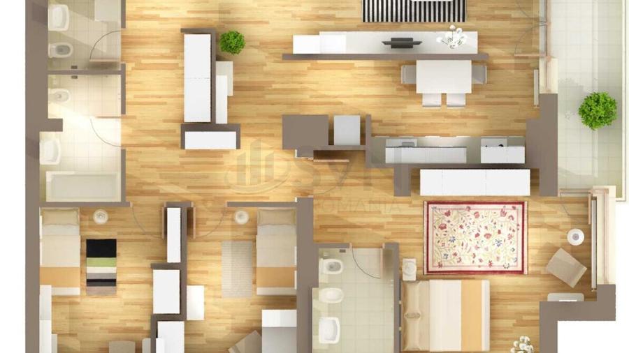 REA1028298 Apartamente 4 camere cu Terasa I Rezidential Privighetorilor.