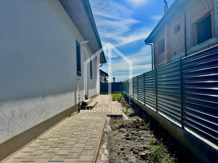 Casa individuala pe un nivel, 4 camere, 96mp utili, teren 430mp