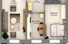 Ap 2 camere dec 54mp utili balcon 13mp Bl 4 Orhideea - Mall Selimbar. - 7