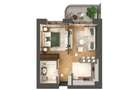 Studio Dublu - 50,59 mp -Hils Nord - Pipera -Emil Racovita / Comision 0%