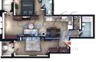 Apartament 3 camere, 69,1 mp | Zona Vivo | Floresti | - 2
