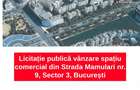 Licitație publică pt. vânzare spațiu comercial – Str. Mamulari nr. 9 – 20,5 mp - 1