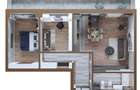 Apartament 3CD, 148605euro, 88mp, Copou - 1