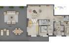 Penthouse deosebit finisat La Cheie, zona Shopping City Sibiu - 1