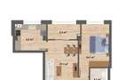Proiect NOU -- Sun Residence -- Apartament 2 camere - TIP 9 - 54 Mp - 1