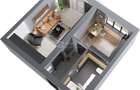 Proiect imobiliar inovator, locuinta smart, 1 camera - 5