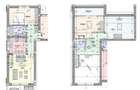 Penthouse 4 camere, 2 băi, mobilat si utilat orientare SUD - întabulat - 12