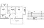 Apartamet cu 3 camere, decomandat, 66mp utili+2 balcoane, Turnisor - 1