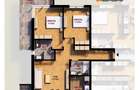 Apartament Premium 3 camere cu 2 terase | 107 mp | Incalzire pardoseala - 1