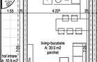 Apartament 2 camere + gradina 50 mp, la cheie , Cristian - 1