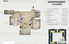 Apartament  3 camere - 1