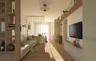 Apartament 1 cam, finisat, 38.23 mp + balcon, parcare, Soporului 1 - 1