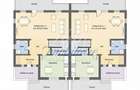 Duplex 4 camere 119.95 mp teren 245 mp in Floresti zona Vivo - 3