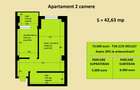 Apartament 2 camere Cug Valea Adanca, bloc nou, cartier rezidential - 2