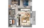 Apartament spatios si modern, 3 camere si balcon - 1