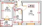 AX1273 Giroc, Central, Apartament cu o camera, Bucatarie inchisa - 9