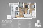 Apartament 3 camere cu 2 bai Aurel Persu. - 2