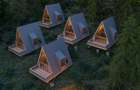 Complex A-Frame – 2 cabane construite + 3 în proiect (AC) -  suprafata 2157 mp - 3