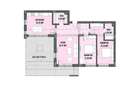 Apartament 3 camere cu terasa 36mp - 1