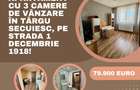 Apartament cu 3 camere de vânzare în Târgu Secuiesc, pe strada 1 Decembrie 1918! - 1