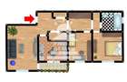 Apartament 3 camere, etajul 1, Pacurari-Toma Cozma - 1