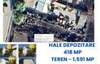 Hale depozitare - 418 mp + Teren - 1.591 mp, Bals