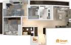 Ap 3 camere + parcare subterana 88mp , 2 bai , Bloc nou Intabulat - 14