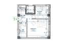 1 cameră | Etaj 2 | Centru – NYBO Residence, Iași - 1