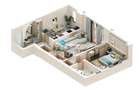 Apartament Nou 2 camere Cartier Iriss - 3