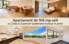 Direct proprietar 2 camere mobilat si utilat de 106 mp cu 2 Parcări Subterane - 1